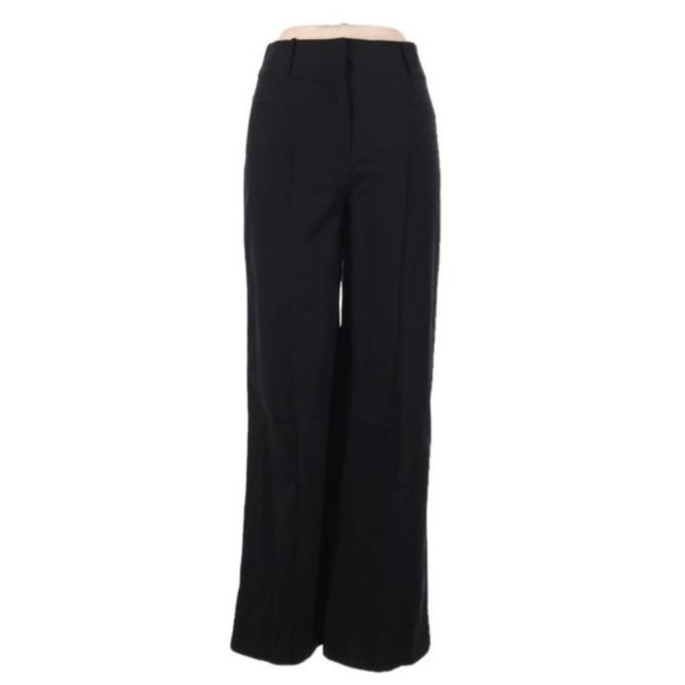 Diane‎ Von Furstenberg Black Wide Leg Pants 6